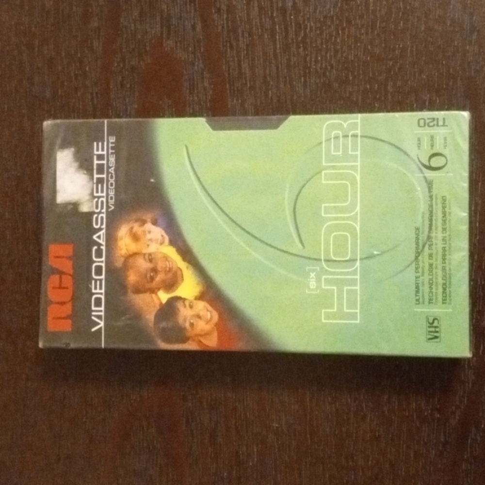RCA 6HR T120 VHS Tape